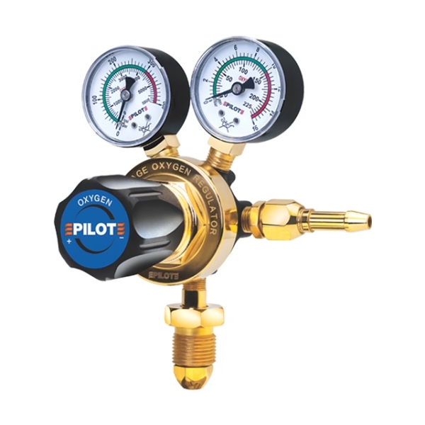 Pilot Oxygen Regulator Double Gauge